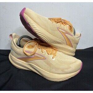 Brooks Womens Glycerin 22 1204341B897 Orange Running Shoes Sneakers Size 11 B